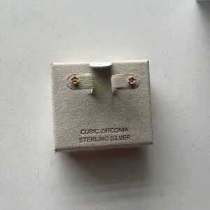 Gold Flower Earrings